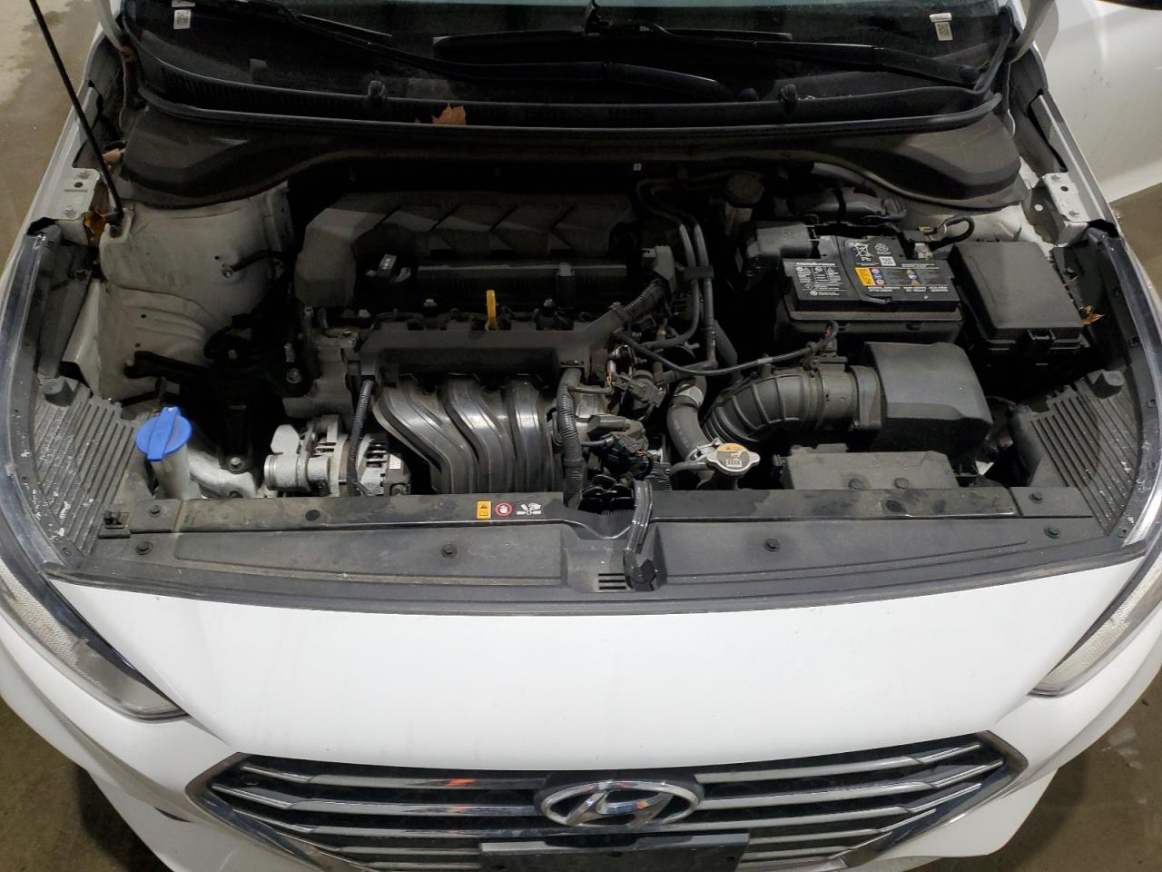 2022 Hyundai Accent VIN 3KPC24A67NE157640 Copart auction photo, side / rear end damage thumbnail 11