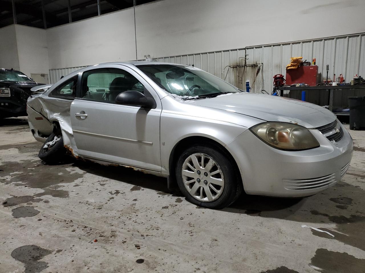 2009 Chevrolet Cobalt VIN 1G1AS18H597217040 Copart auction photo, side / rear end damage thumbnail 4