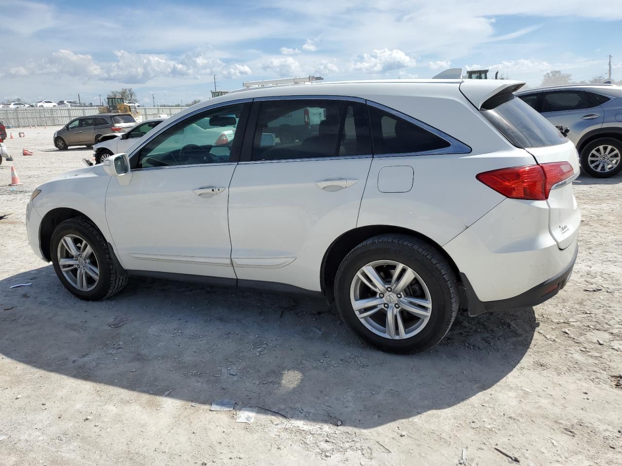 2014 Acura RDX VIN 5J8TB4H57EL003838 Copart auction photo, all over damage thumbnail 2