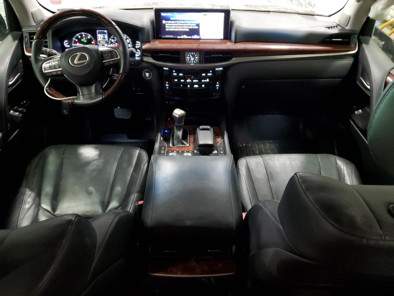 2019 Lexus LX VIN JTJHY7AX3K4290825 Copart auction photo, side damage thumbnail 8