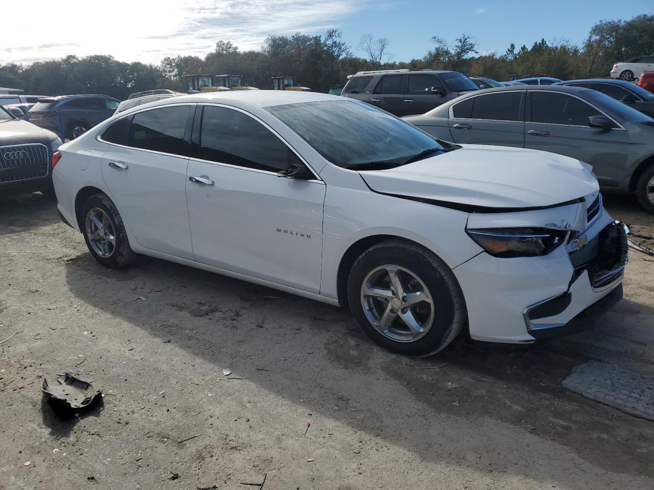 2018 Chevrolet Malibu VIN 1G1ZB5ST7JF253751 Copart auction photo, front end damage thumbnail 4