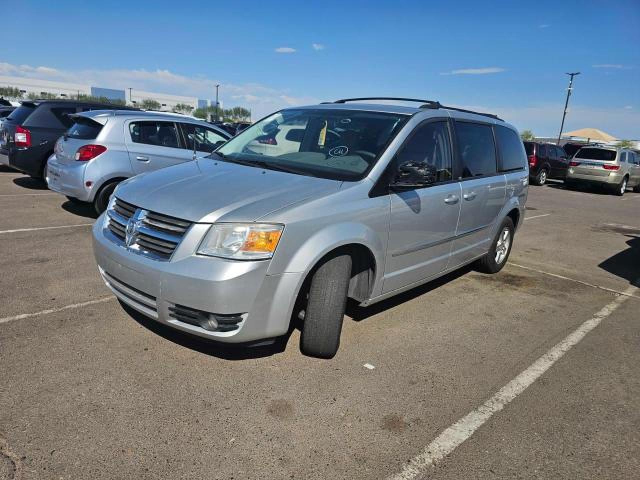 2010 Dodge Caravan VIN 2D4RN5D16AR112854 Copart auction photo, minor dent/scratches / normal wear damage thumbnail 2
