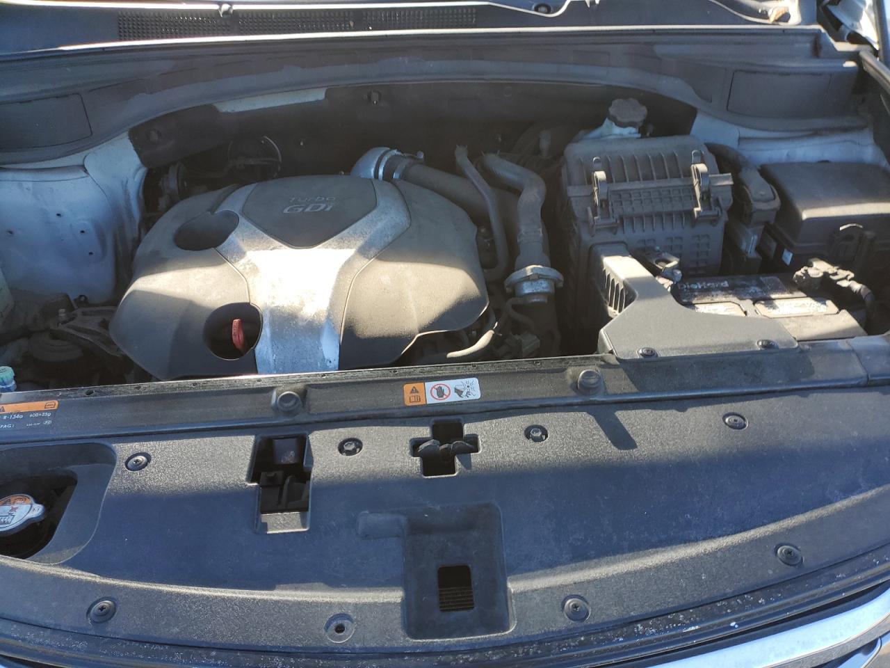 2013 Hyundai Santa Fe VIN 5XYZUDLA4DG085089 Copart auction photo, normal wear damage thumbnail 12