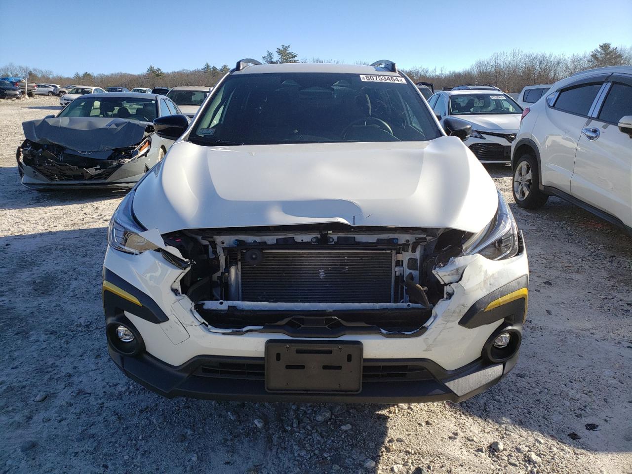 2024 Subaru XV VIN 4S4GUHF61R3716684 Copart auction photo, rear end / front end damage thumbnail 5