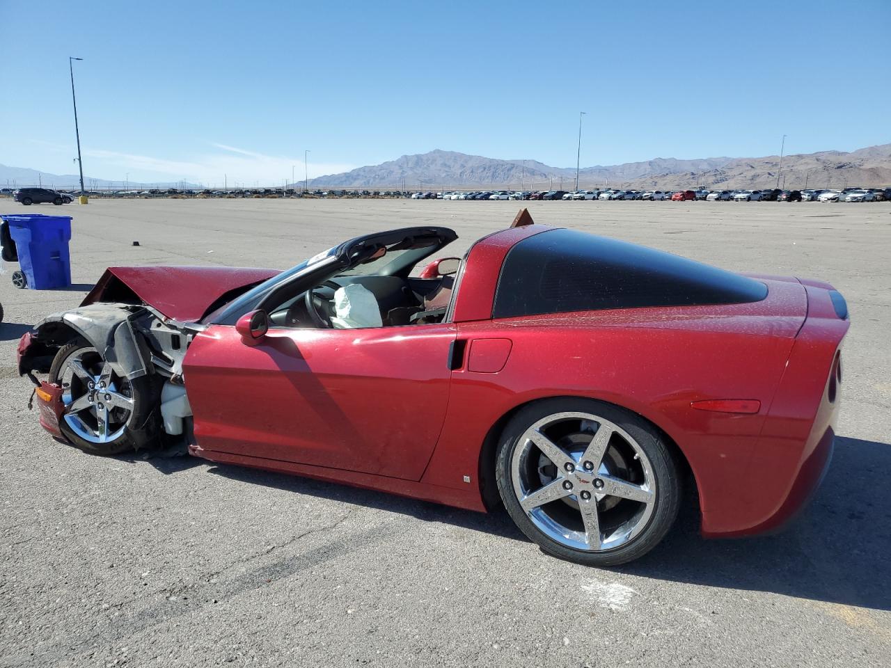 2008 Chevrolet Corvette VIN 1G1YY26W585104705 Copart auction photo, front end damage thumbnail 2