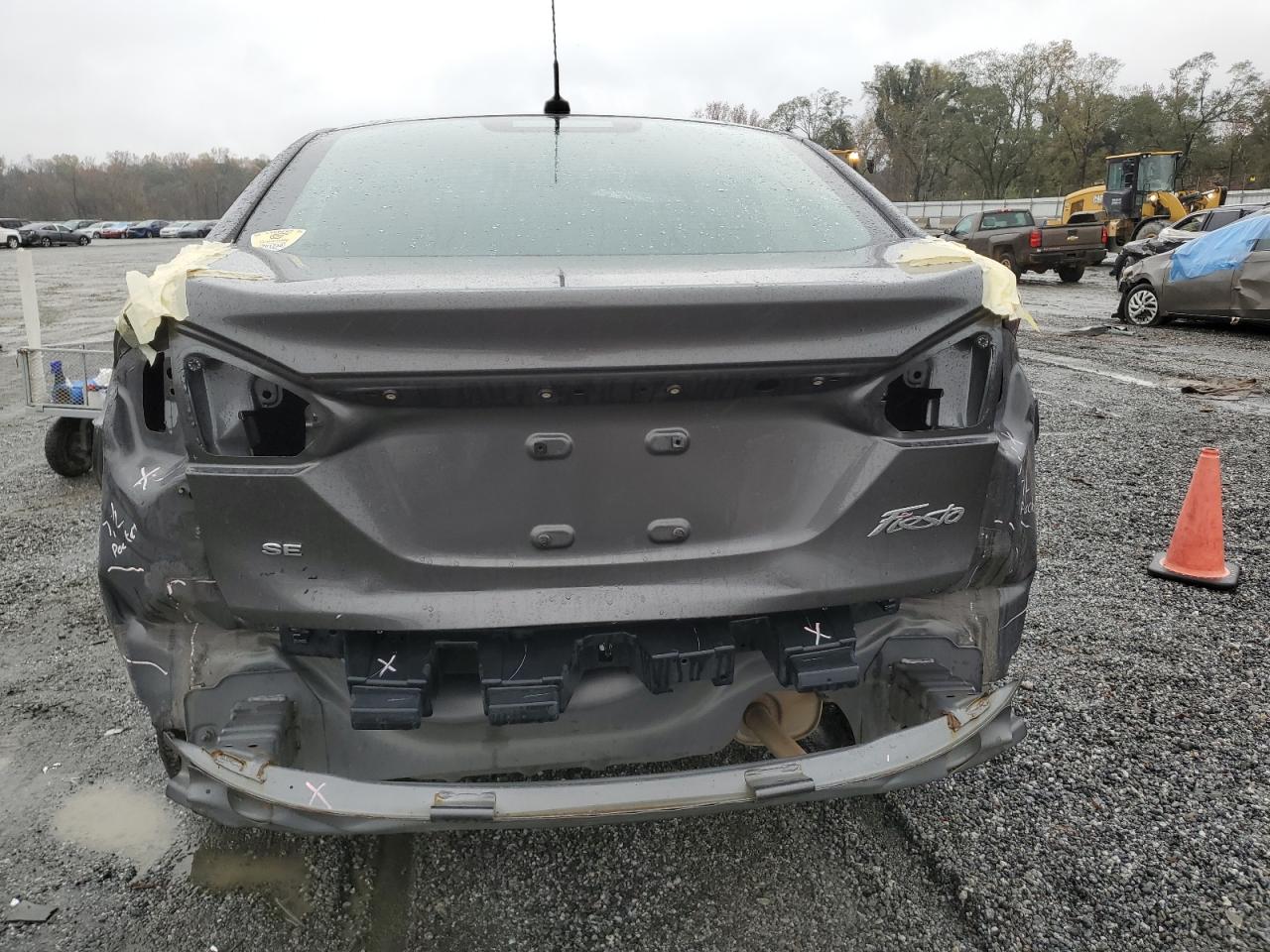 2019 Ford Fiesta VIN 3FADP4BJ9KM104874 Copart auction photo, rear end / minor dent/scratches damage thumbnail 6