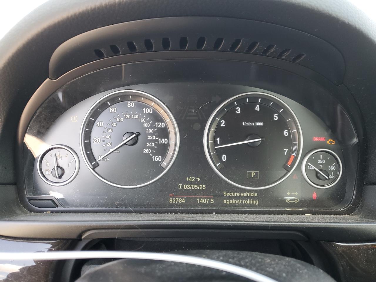 2015 BMW 5er VIN WBA5A7C53FD628152 Copart auction photo, front end damage thumbnail 9