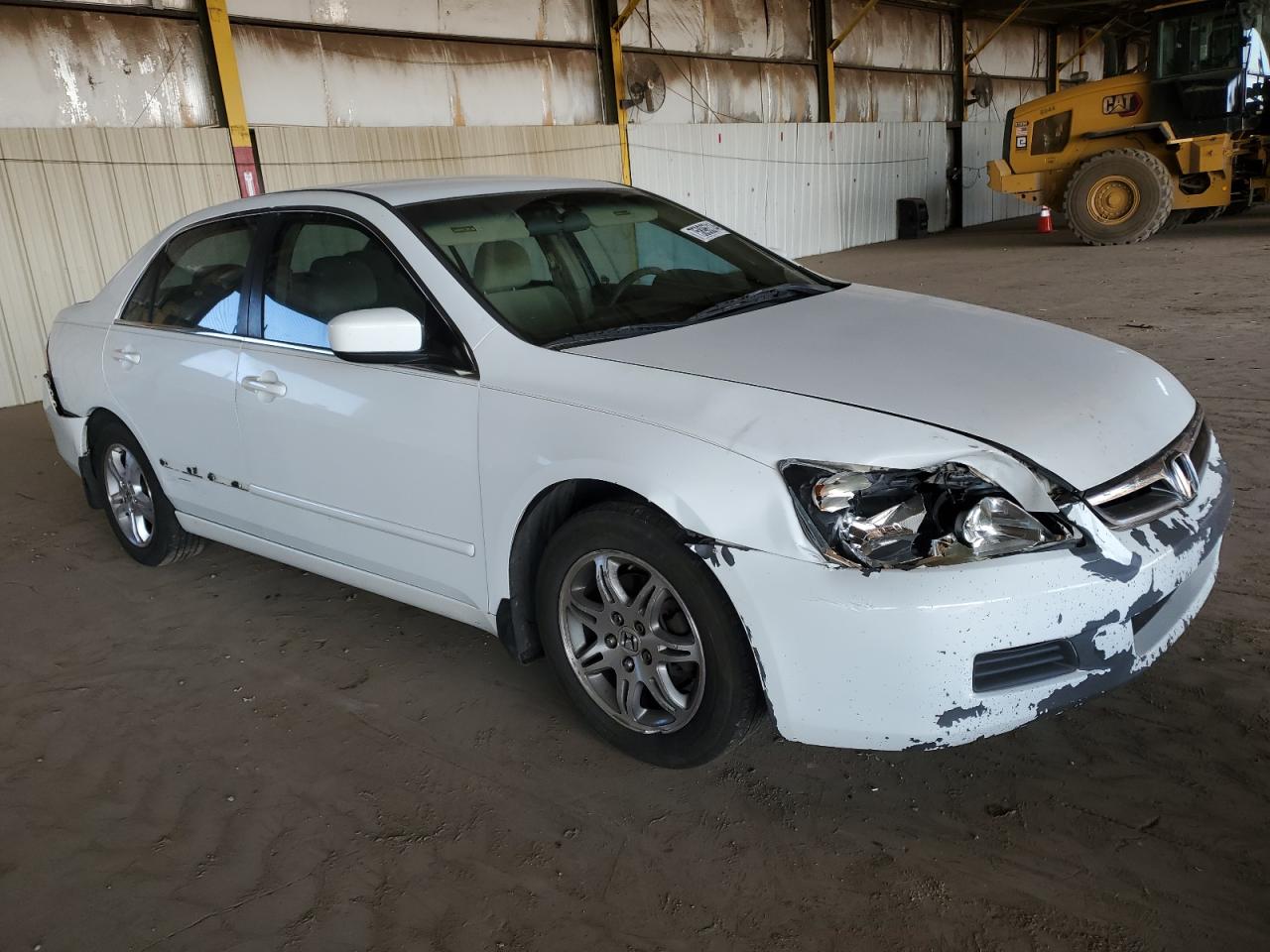 2006 Honda Accord VIN 1HGCM563X6A026318 Copart auction photo, front end / rear end damage thumbnail 4