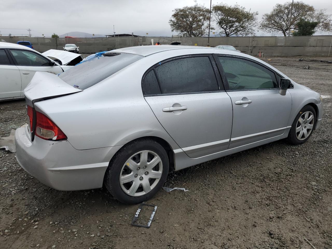 2009 Honda Civic VIN 2HGFA16579H301889 Copart auction photo, rear end damage thumbnail 3