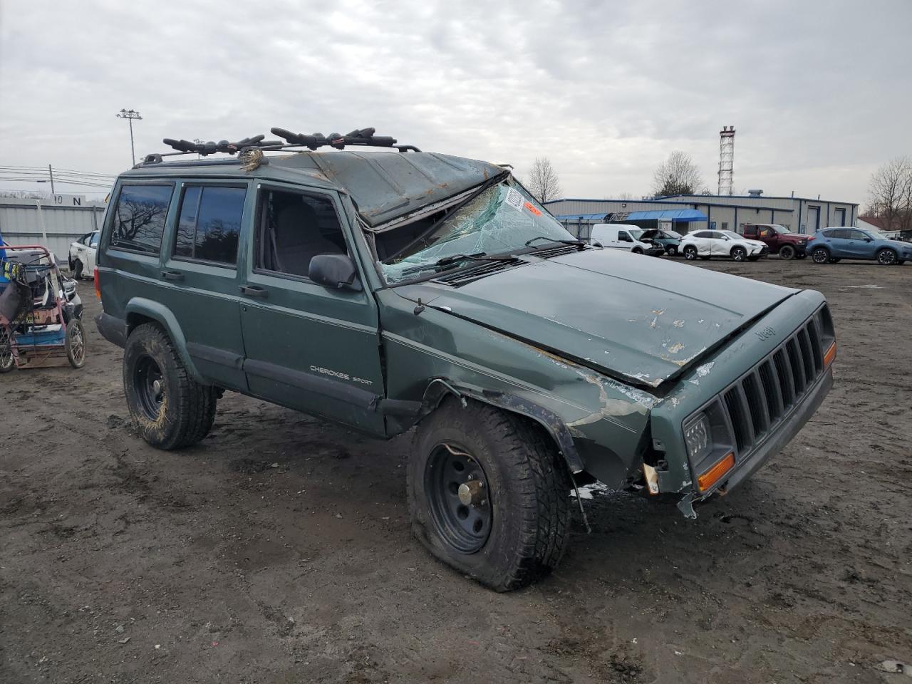 2000 Jeep Grand Cherokee VIN 1J4FF48S2YL181497 Copart auction photo, top/roof / undercarriage damage thumbnail 4