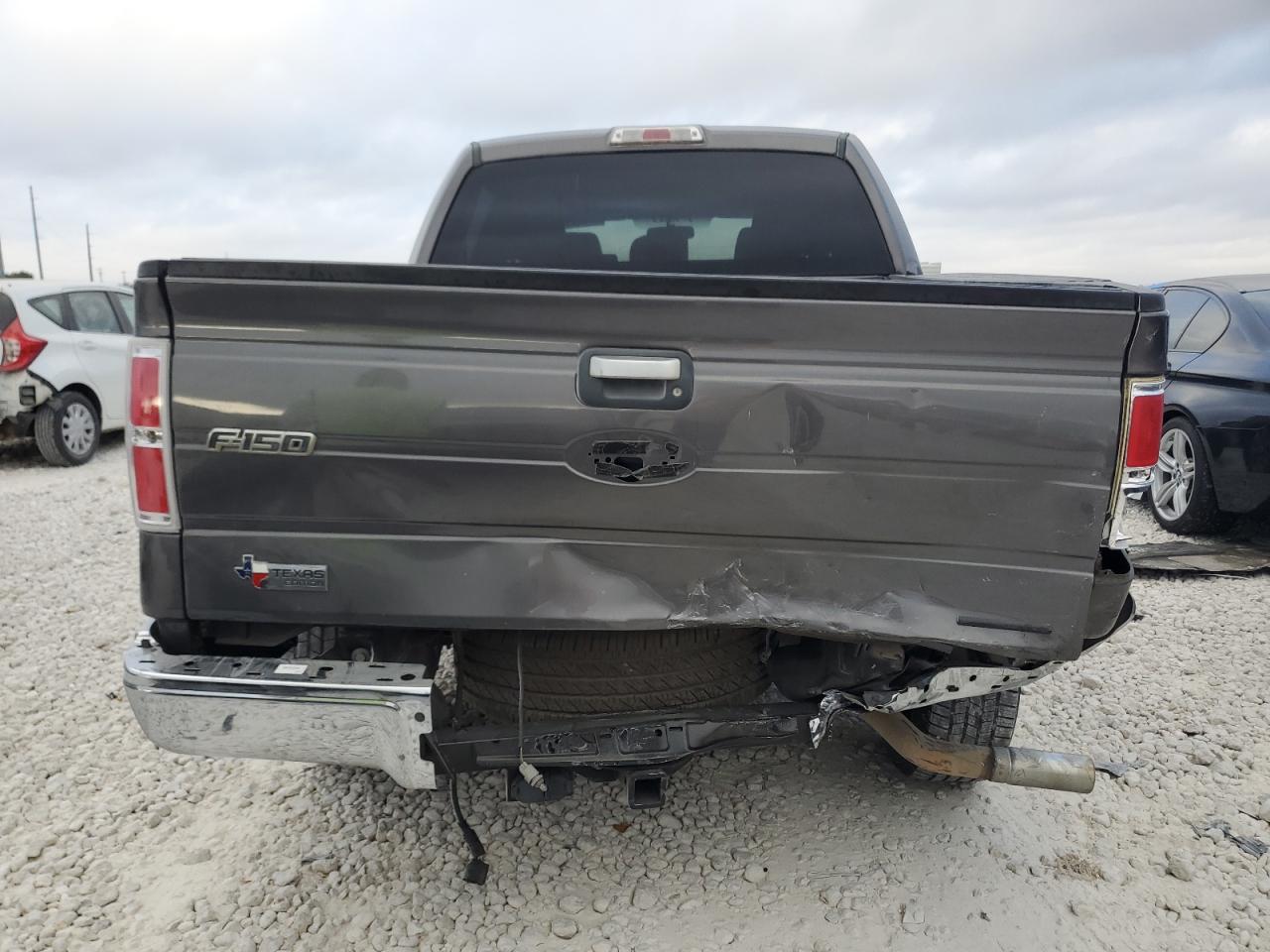 2013 Ford F-150 VIN 1FTFW1CF6DKD35935 Copart auction photo, rear end / top/roof damage thumbnail 6