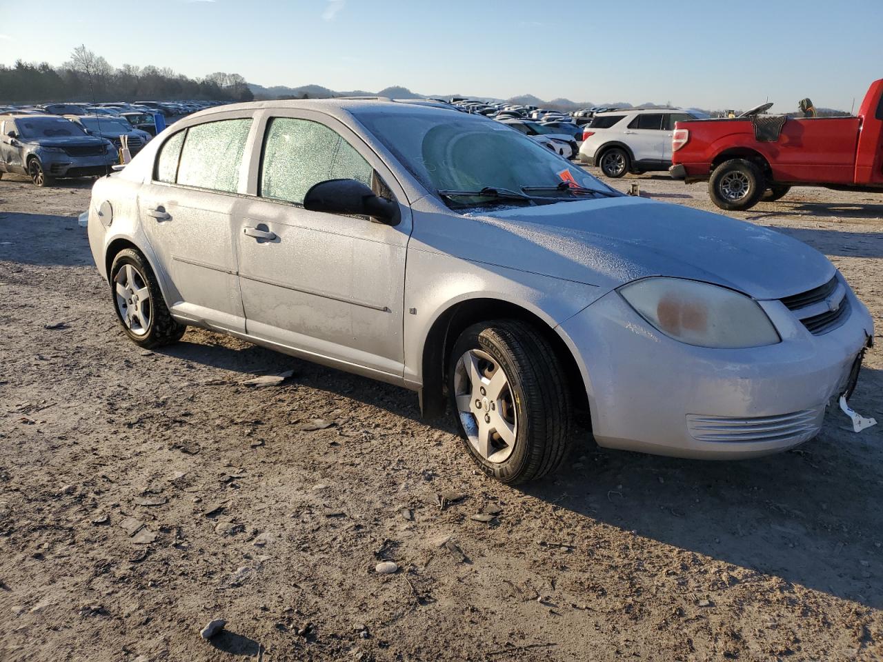 2008 Chevrolet Cobalt VIN 1G1AK58F887139504 Copart auction photo, all over / undercarriage damage thumbnail 4