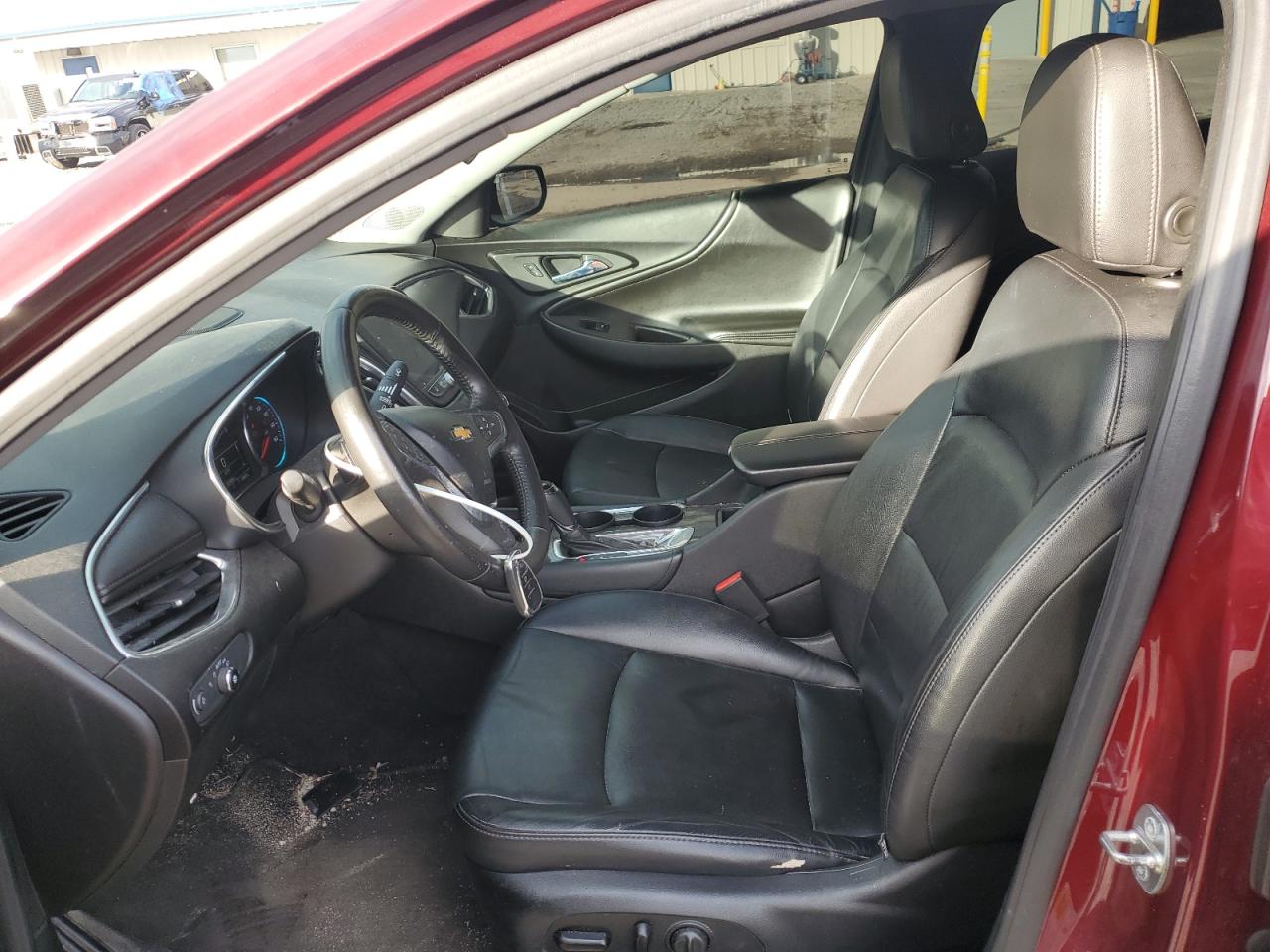 2016 Chevrolet Malibu VIN 1G1ZE5ST3GF243198 Copart auction photo, front end / side damage thumbnail 7