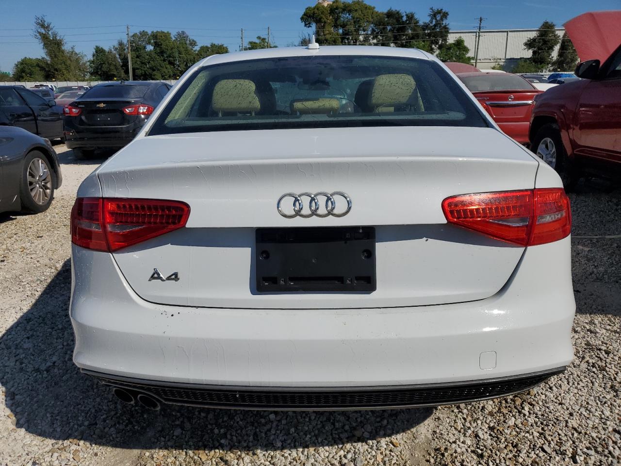 2014 Audi A4 VIN WAUAFAFLXEN040118 Copart auction photo, water/flood damage thumbnail 6