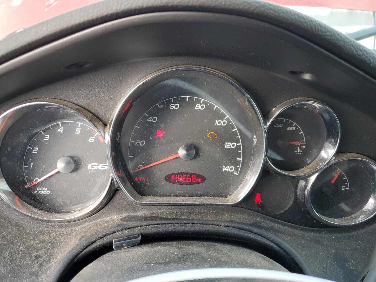 2006 Pontiac G6 VIN 1G2ZF55B764214356 Copart auction photo, front end / side damage thumbnail 9