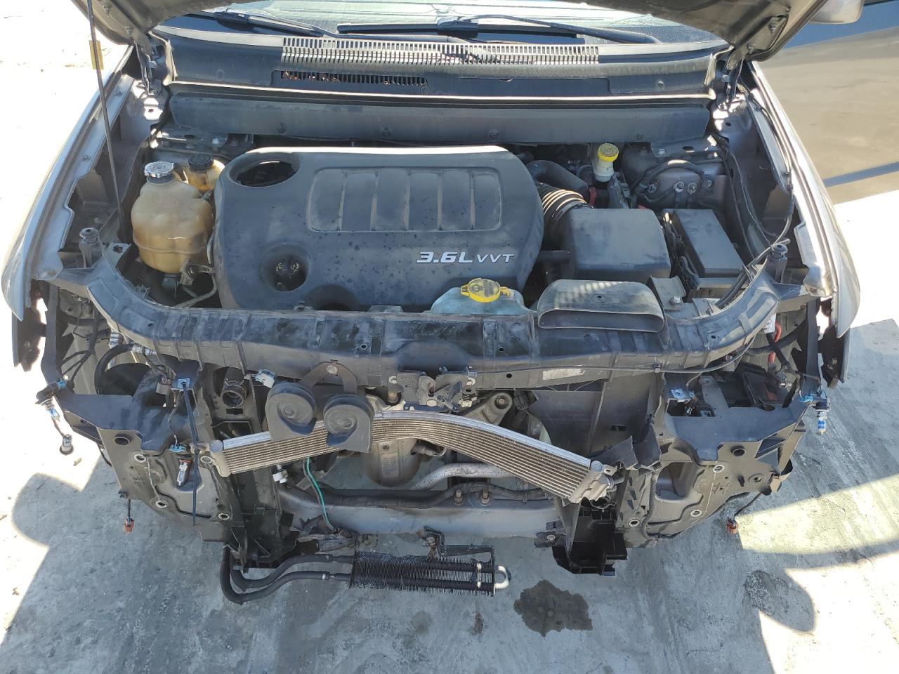 2013 Dodge Journey VIN 3C4PDCBG0DT671157 Copart auction photo, front end damage thumbnail 13