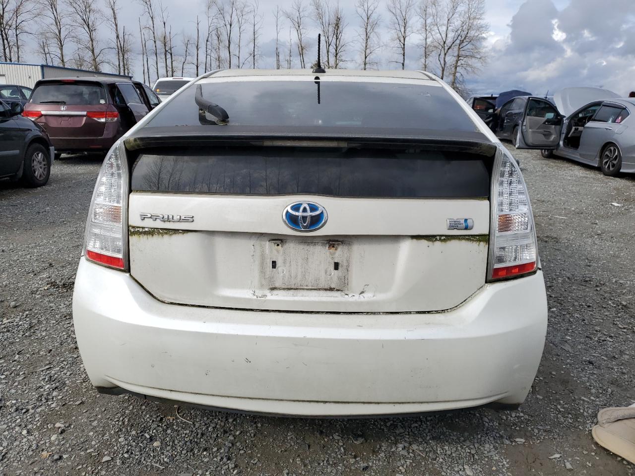 2010 Toyota Prius VIN JTDKN3DU4A1301858 Copart auction photo, front end / side damage thumbnail 6