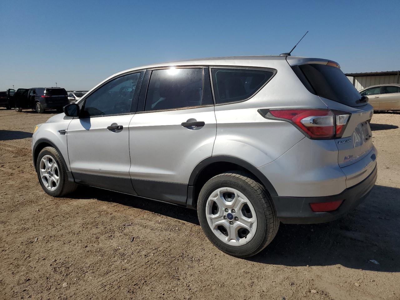 2017 Ford Escape VIN 1FMCU0F7XHUA80946 Copart auction photo, hail / minor dent/scratches damage thumbnail 2