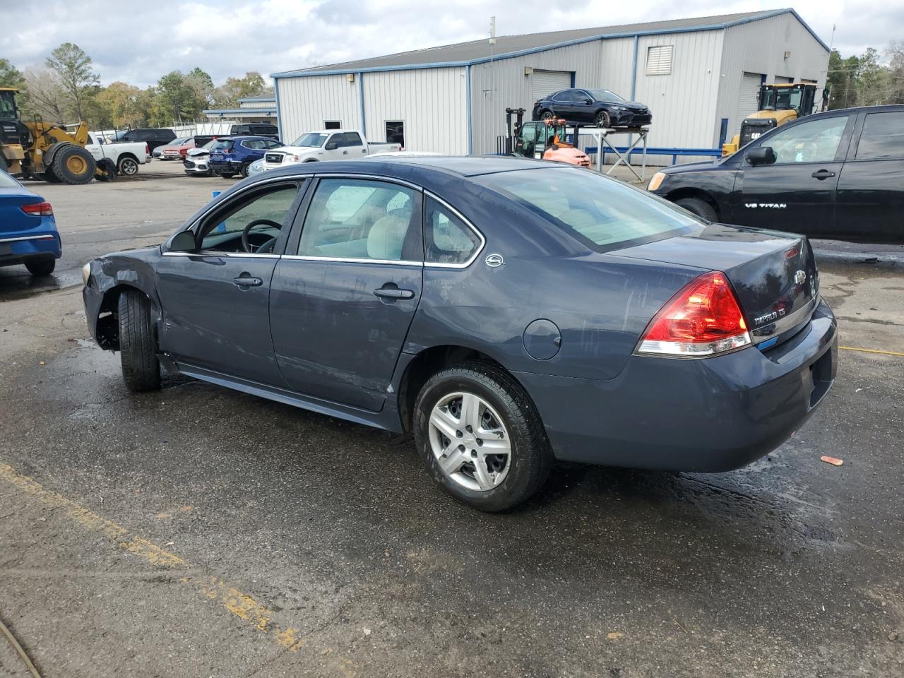 2009 Chevrolet Impala VIN 2G1WB57K791323478 Copart auction photo, side / front end damage thumbnail 2