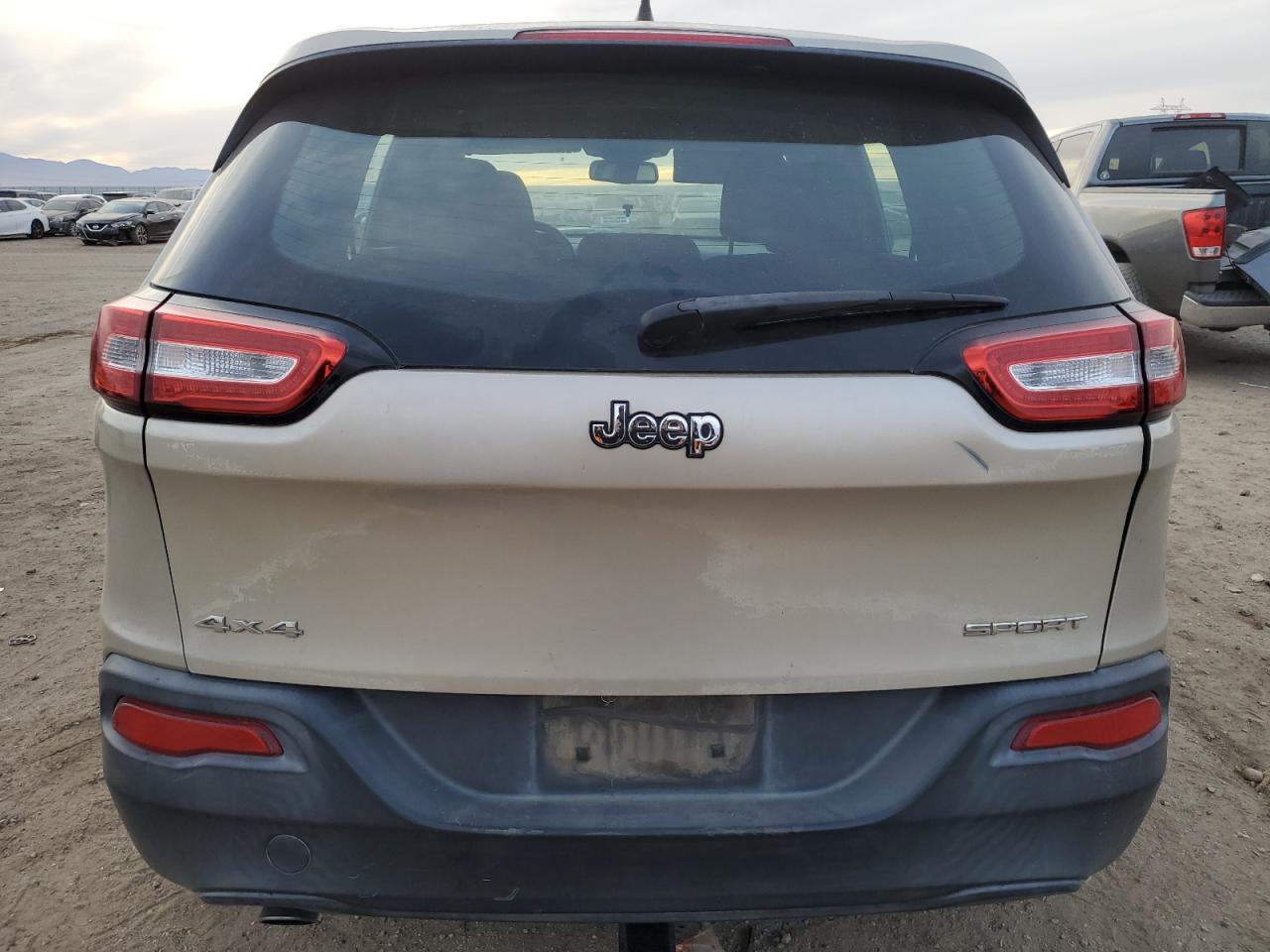 2014 Jeep Grand Cherokee VIN 1C4PJMAB7EW233588 Copart auction photo, all over damage thumbnail 6