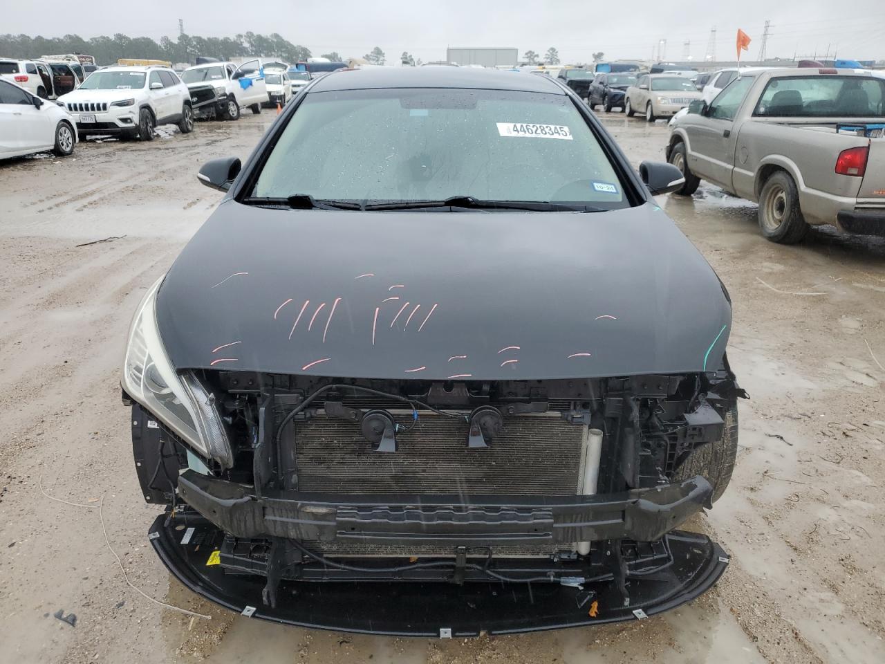 2015 Hyundai Sonata VIN 5NPE34AF4FH095147 Copart auction photo, front end damage thumbnail 5