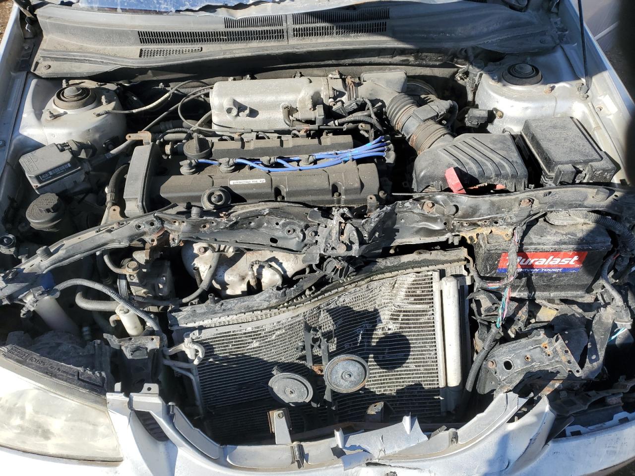 2006 KIA Spectra VIN KNAFE121165301473 Copart auction photo, front end / rear end damage thumbnail 11