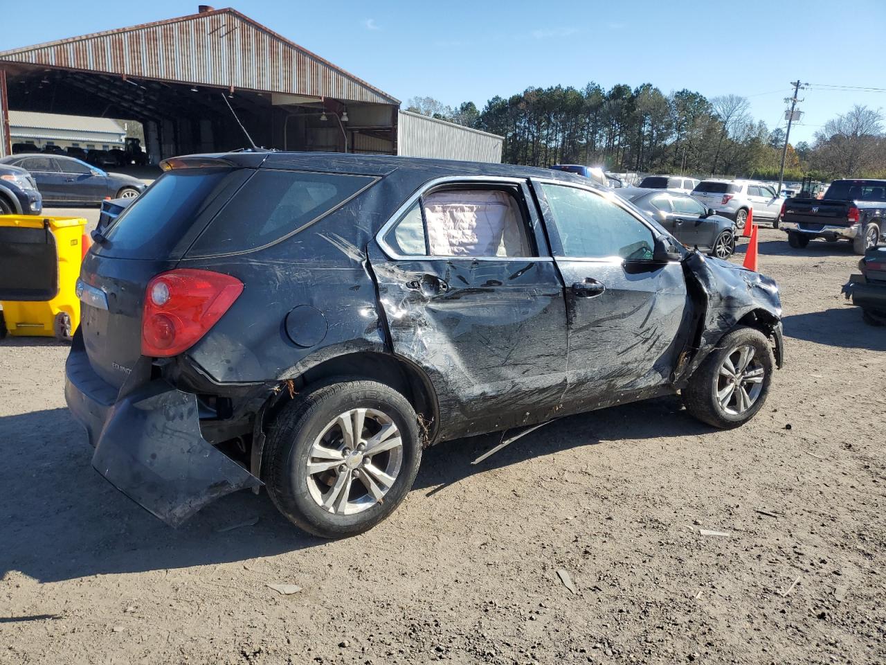2012 Chevrolet Equinox VIN 2GNALBEK9C1278428 Copart auction photo, all over damage thumbnail 3