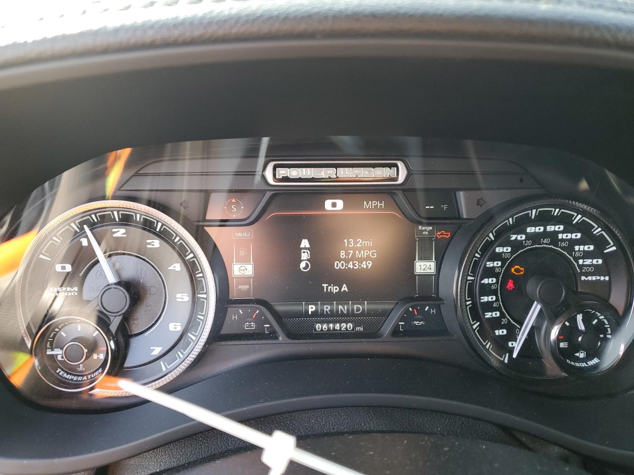 2020 RAM 2500 VIN 3C6TR5EJ9LG139987 Copart auction photo, all over damage thumbnail 9