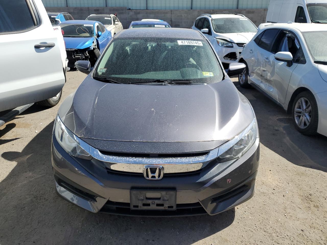 2017 Honda Civic VIN 19XFC2E52HE006547 Copart auction photo, minor dent/scratches damage thumbnail 5