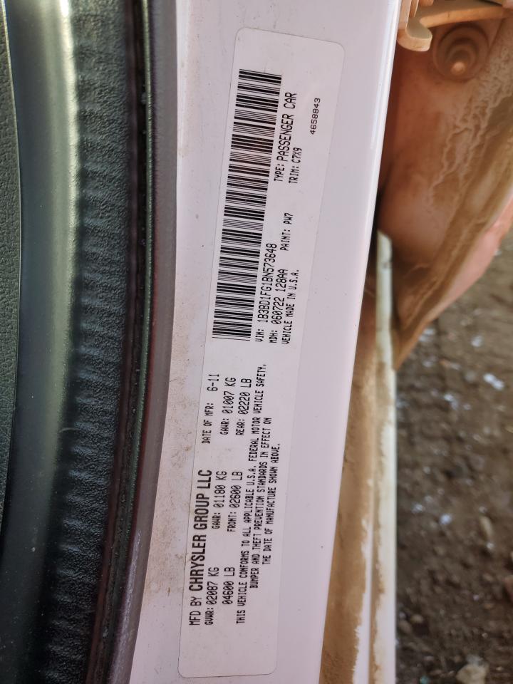 2011 Dodge Avenger VIN 1B3BD1FG1BN573648 Copart auction photo, all over / undercarriage damage thumbnail 12