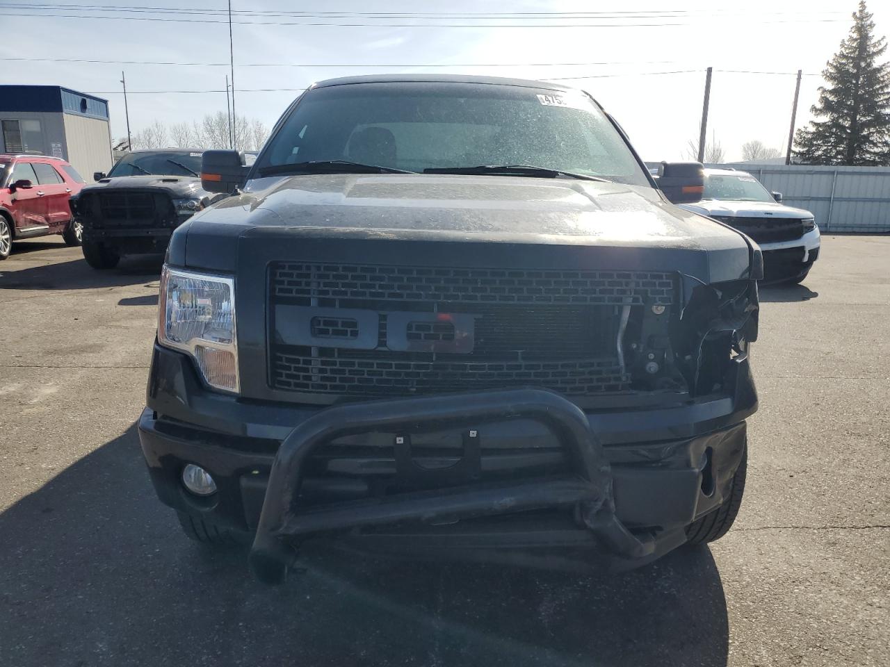 2012 Ford F-150 VIN 1FTFX1EF1CFC21049 Copart auction photo, front end damage thumbnail 5