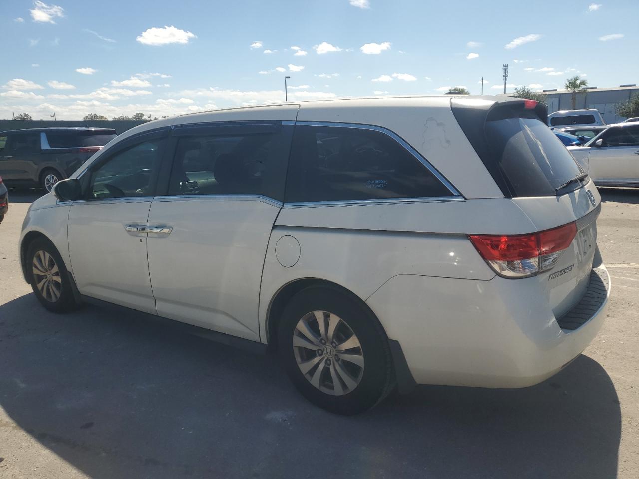 2016 Honda Odyssey VIN 5FNRL5H64GB084985 Copart auction photo, rear end damage thumbnail 2