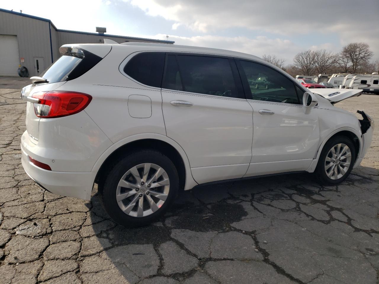 2017 Buick Envision VIN LRBFXBSA7HD102504 Copart auction photo, front end / hail damage thumbnail 3