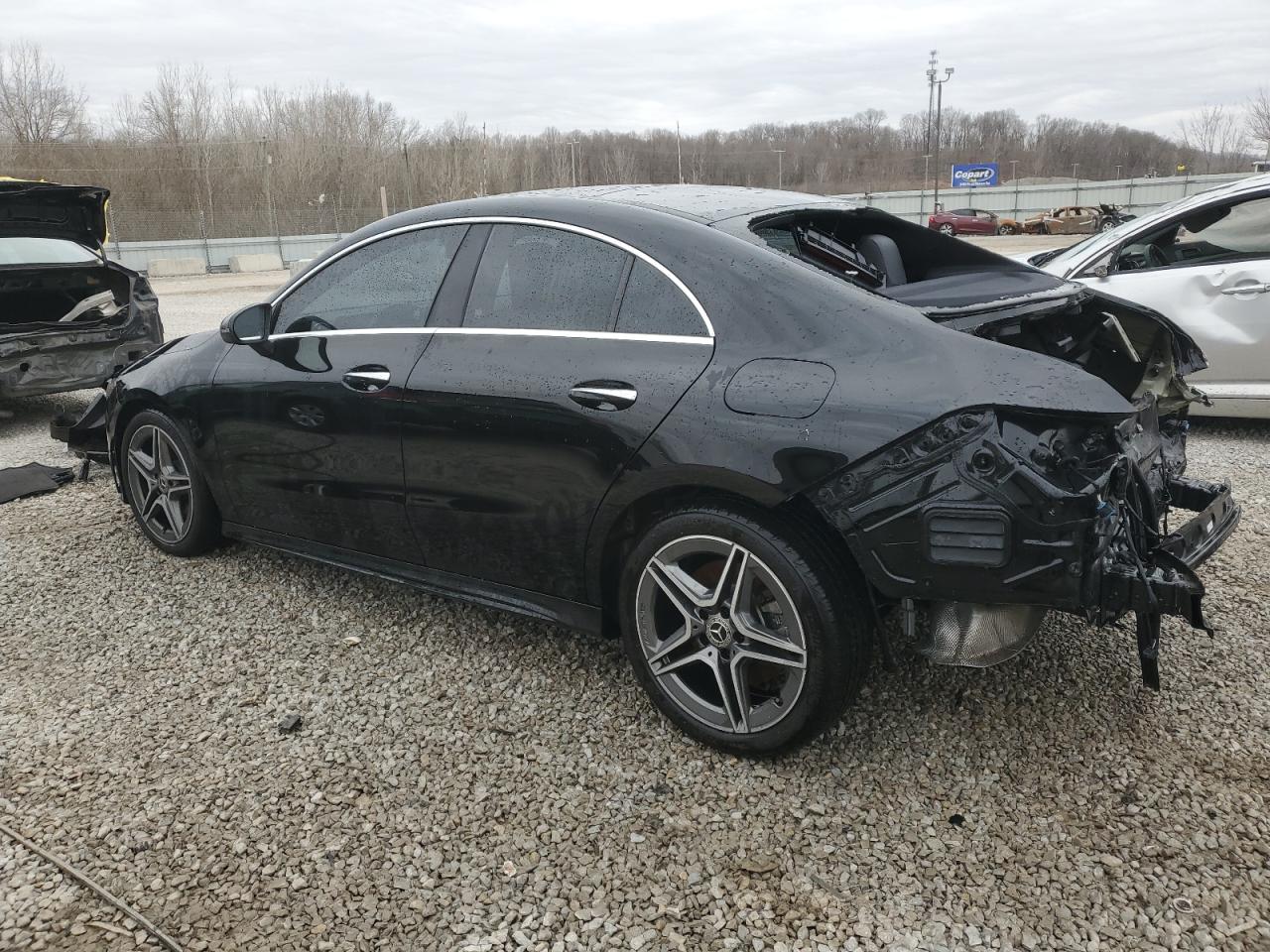2023 Mercedes-Benz CLA-klasse VIN W1K5J4HBXPN324544 Copart auction photo, rear end damage thumbnail 2