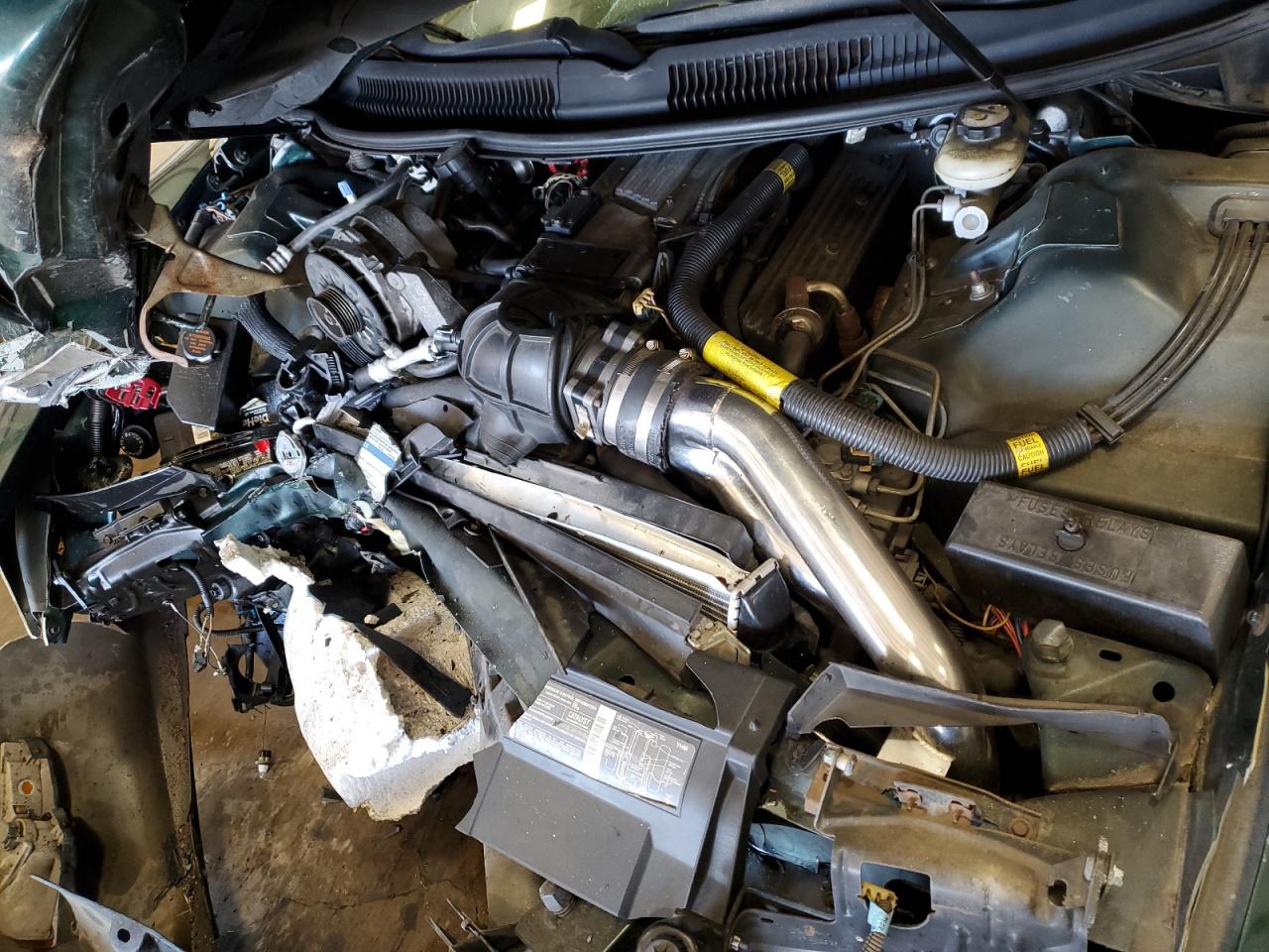 1995 Pontiac Firebird VIN 2G2FV22P4S2256035 Copart auction photo, front end damage thumbnail 11