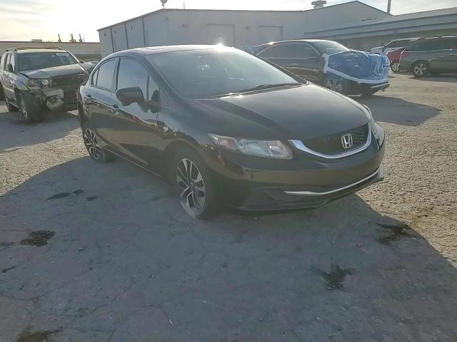 2014 Honda Civic VIN 19XFB2F84EE010848 Copart auction photo, rear end damage thumbnail 13