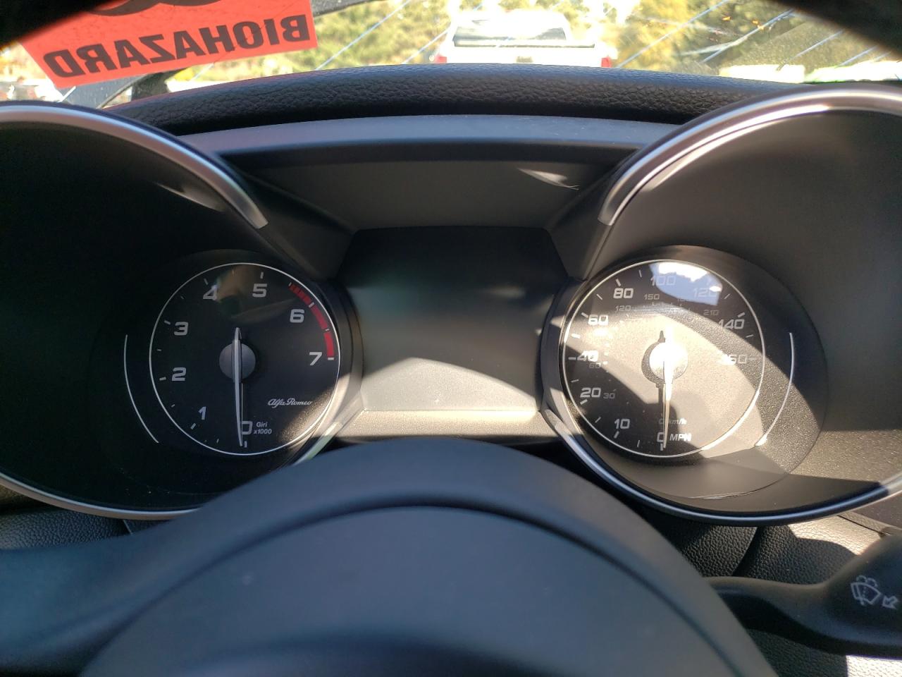 2019 Alfa Romeo Giulia VIN ZARFANBNXK7605785 Copart auction photo, side / rear end damage thumbnail 9