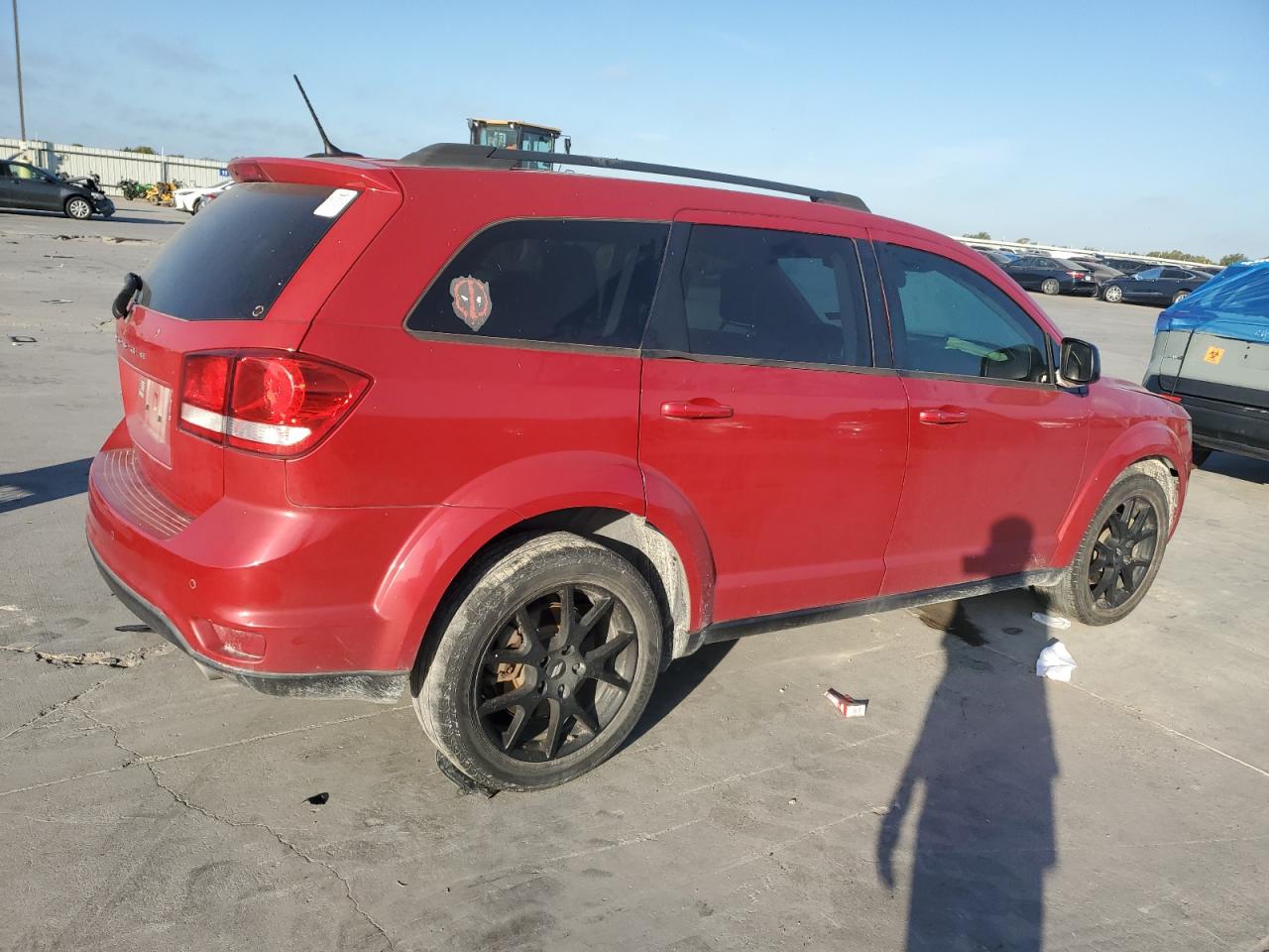 2018 Dodge Journey VIN 3C4PDCBG5JT255276 Copart auction photo, front end damage thumbnail 3