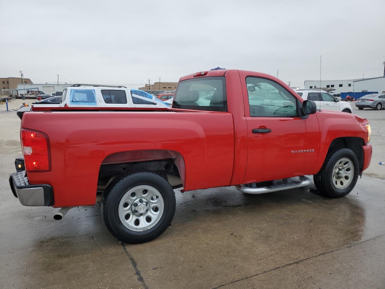 2011 Chevrolet Silverado VIN 1GCNCPEX2BZ194413 Copart auction photo, front end / rear end damage thumbnail 3