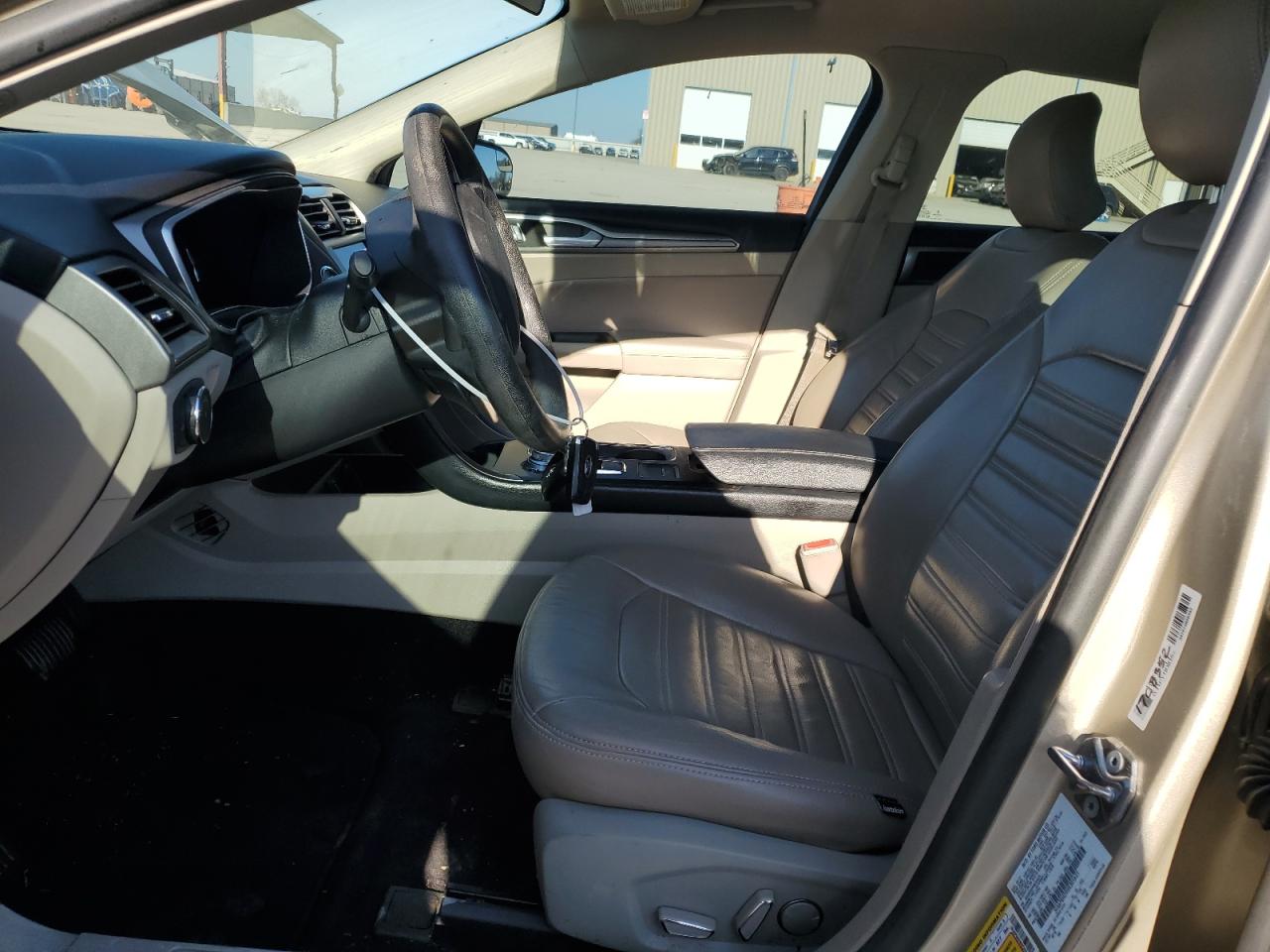 2017 Ford Fusion VIN 3FA6P0HD9HR305625 Copart auction photo, side damage thumbnail 7