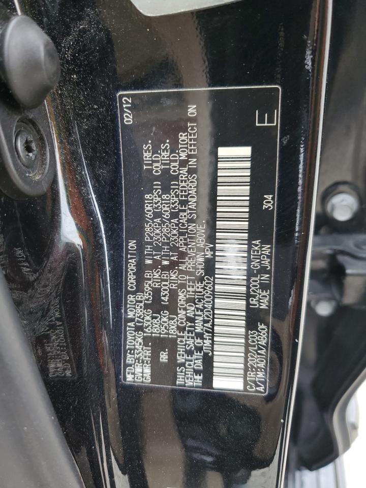 2013 Toyota Land Cruiser VIN JTMHY7AJ2D4009602 Copart auction photo, minor dent/scratches damage thumbnail 13