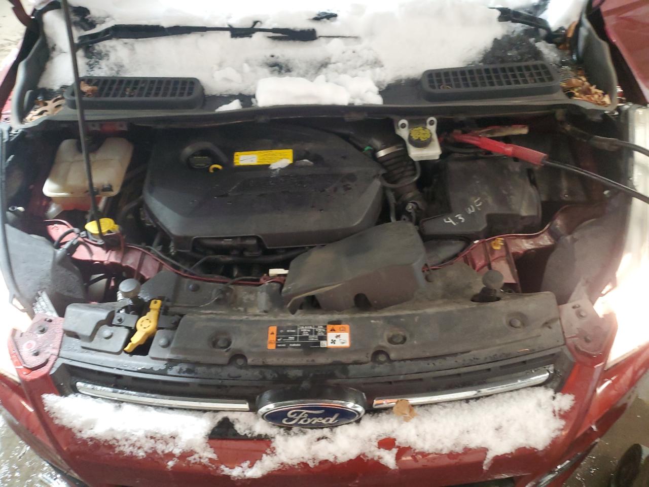 2015 Ford Escape VIN 1FMCU9GXXFUC54630 Copart auction photo, side / rear end damage thumbnail 12