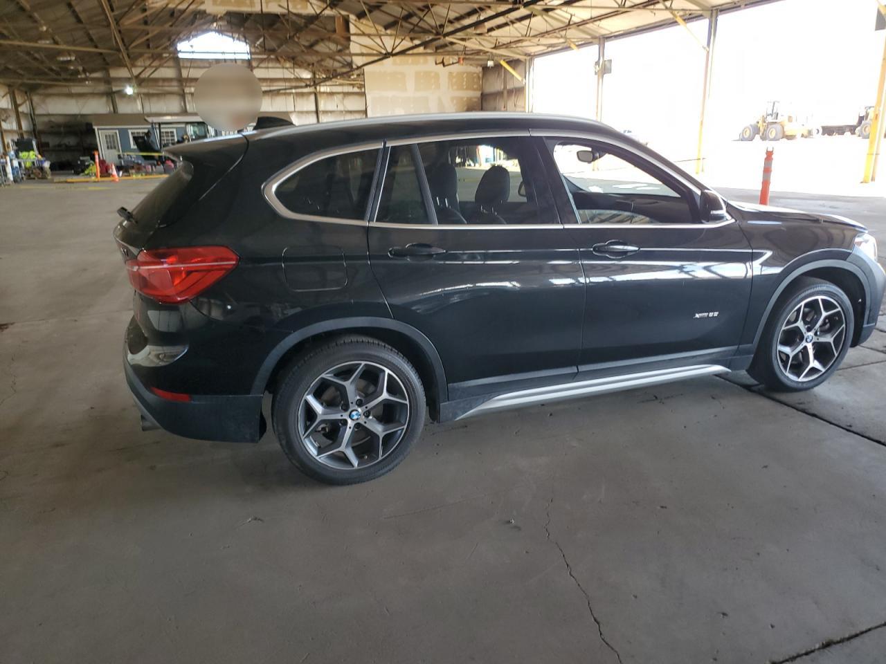 2016 BMW X1 VIN WBXHT3C38GP889197 Copart auction photo, front end / rear end damage thumbnail 3