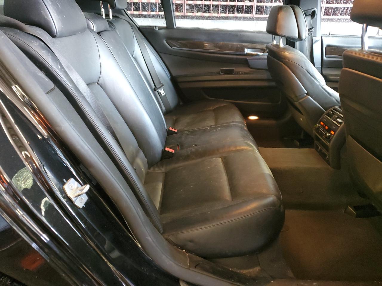2014 BMW 7er VIN WBAYF8C59ED141718 Copart auction photo, front end / side damage thumbnail 10