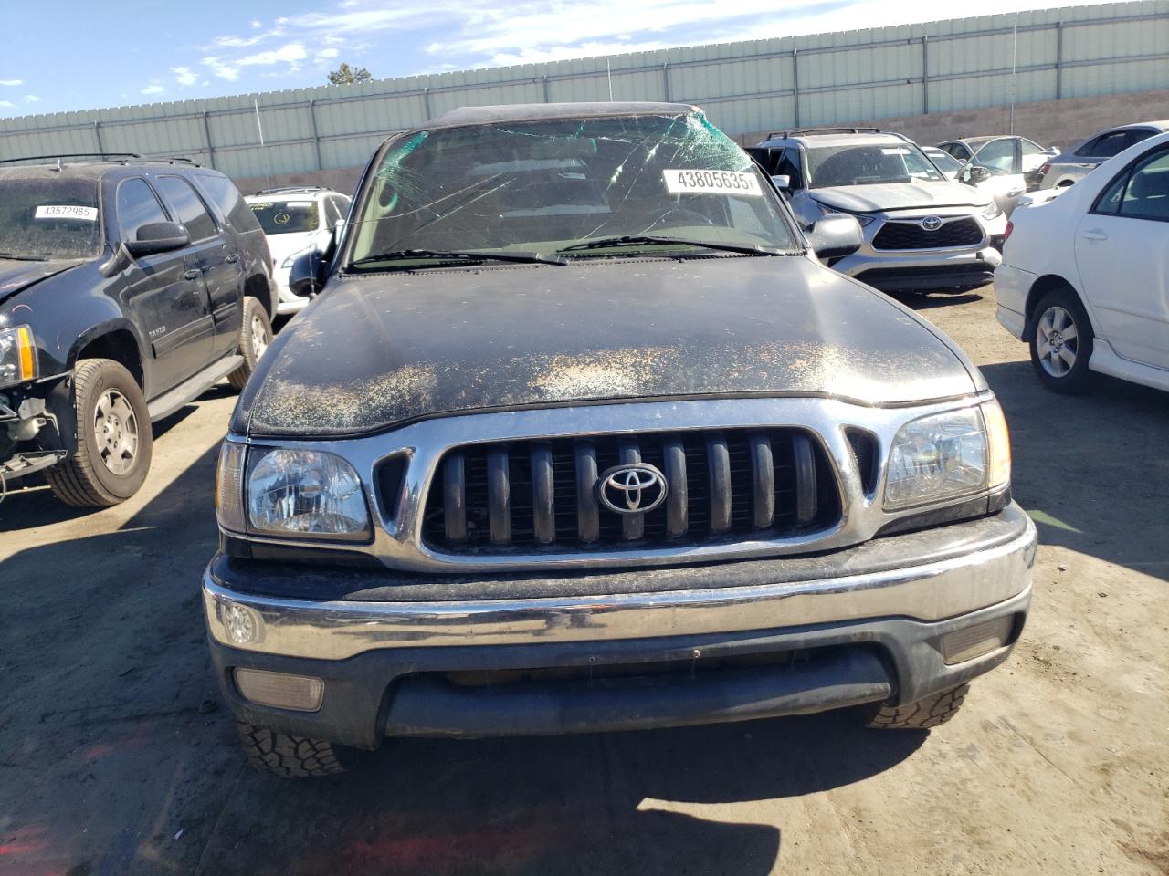 2003 Toyota Tacoma VIN 5TEWN72N53Z215956 Copart auction photo, rollover damage thumbnail 5