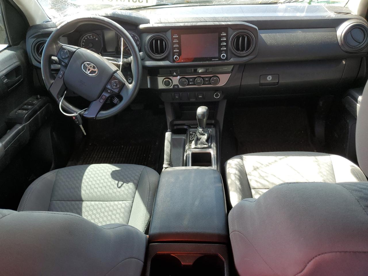2021 Toyota Tacoma VIN 3TYCZ5AN4MT039904 Copart auction photo, front end damage thumbnail 8
