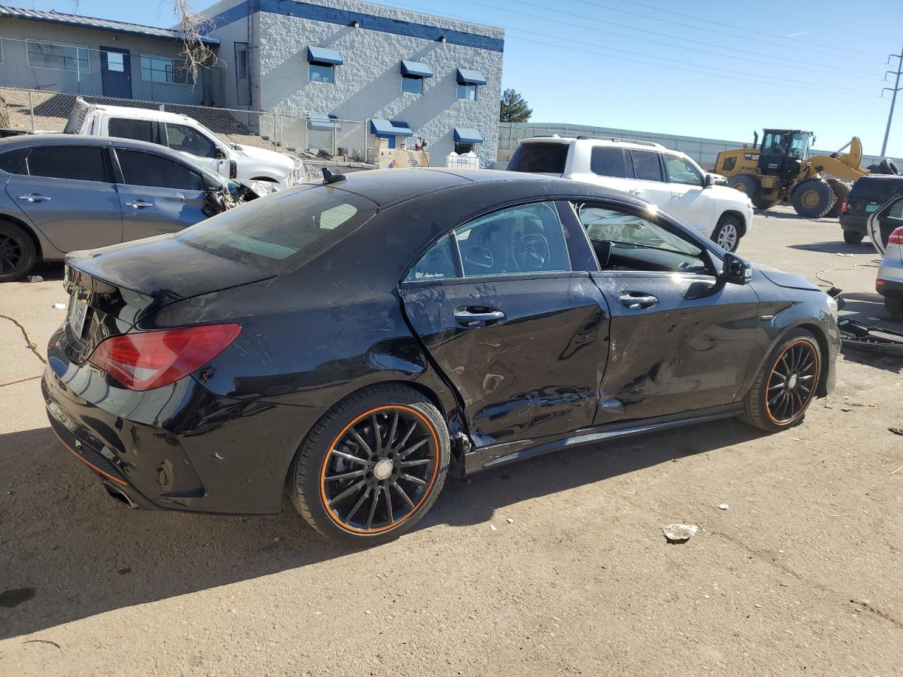 2016 Mercedes-Benz CLA-klasse VIN WDDSJ4GB5GN316291 Copart auction photo, side damage thumbnail 3