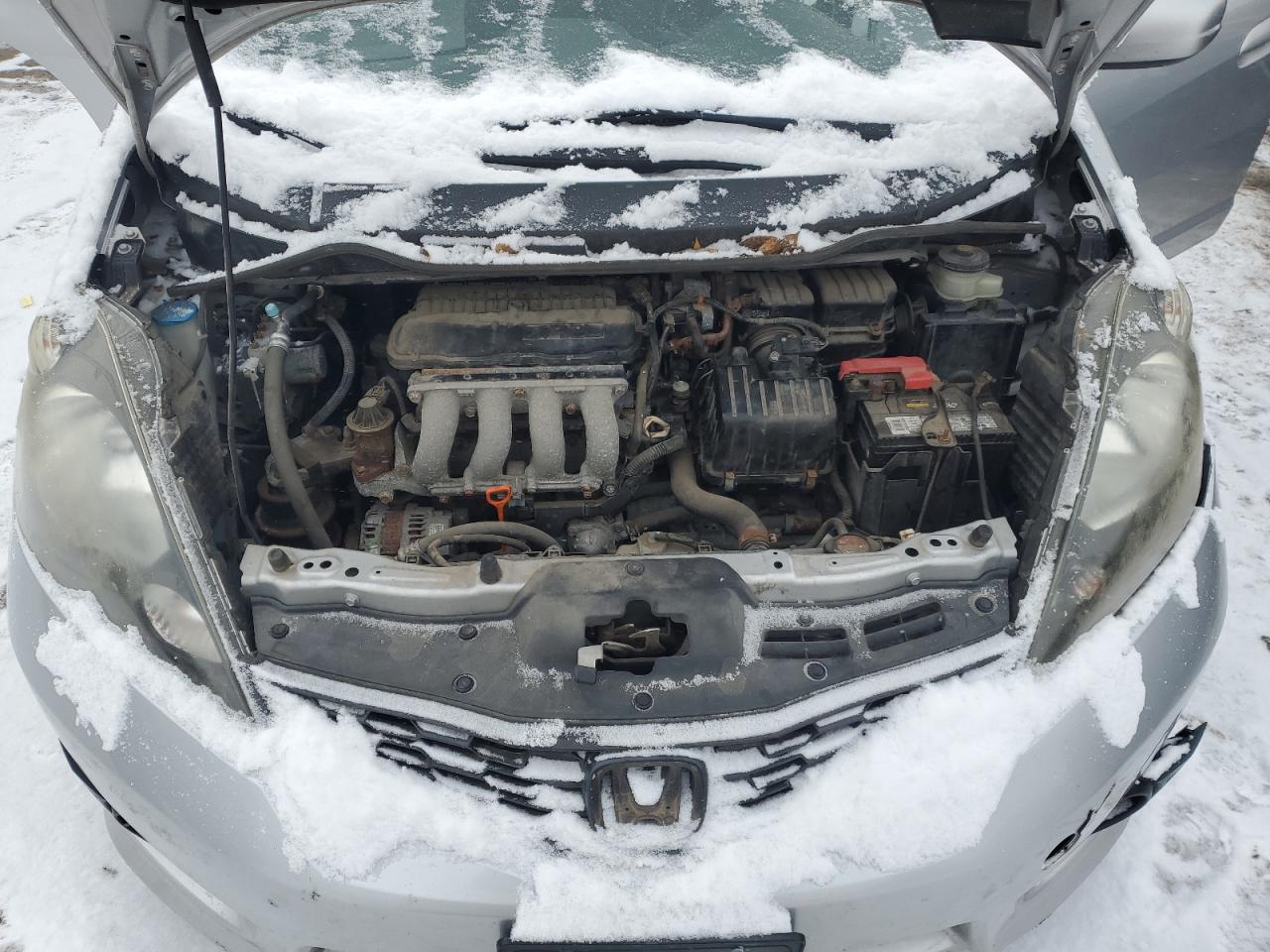 2013 Honda Fit VIN JHMGE8H50DC007077 Copart auction photo, all over damage thumbnail 12