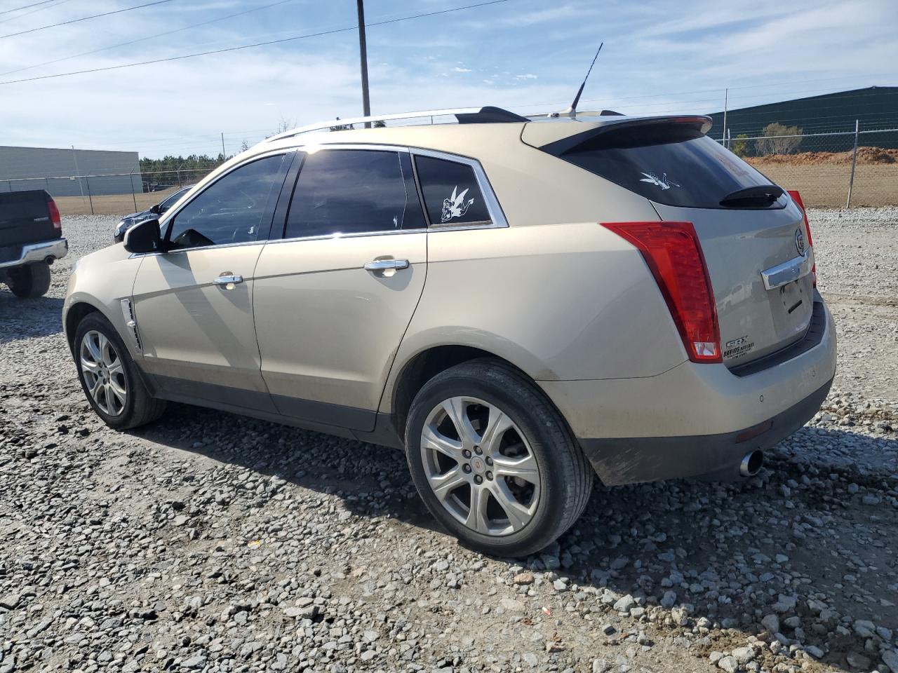 2010 Cadillac SRX VIN 3GYFNBEY9AS652688 Copart auction photo, side damage thumbnail 2