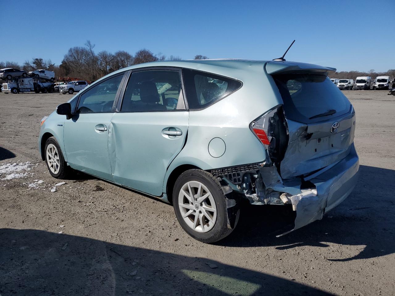 2013 Toyota Prius VIN JTDZN3EU9D3230145 Copart auction photo, front end damage thumbnail 2